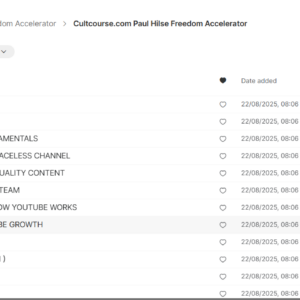 Paul Hilse – Freedom Accelerator Course